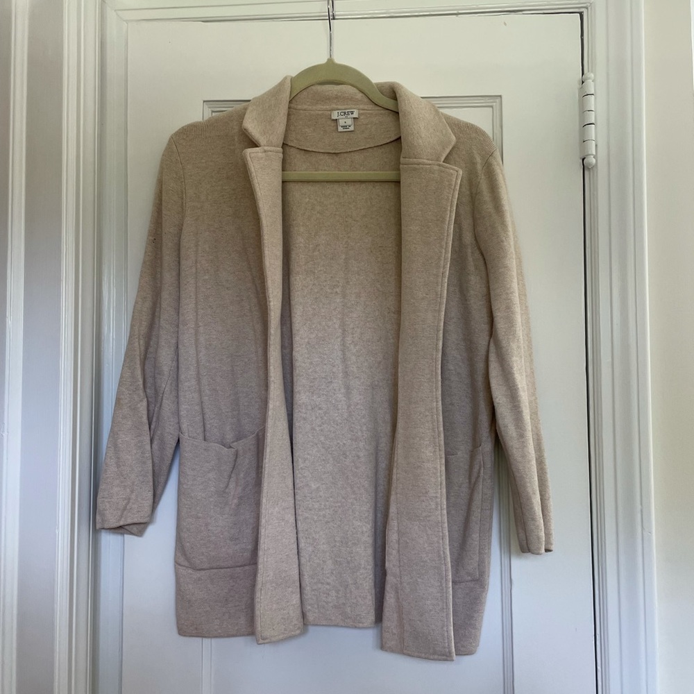 J.Crew factory sweater blazer size small